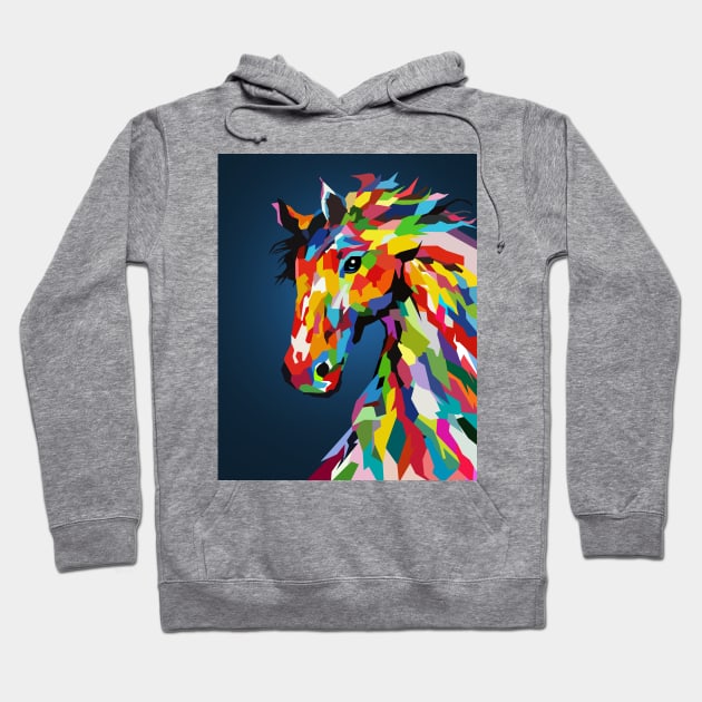 Super Horse Hoodie by MARK ASHKENAZI